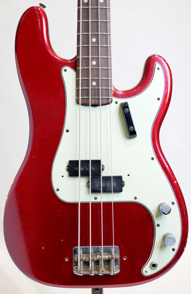 FENDER Precision Bass Original Candy Apple Red 1965-66 フェンダー