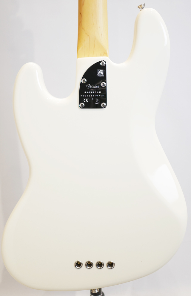 FENDER  American Professional II Jazz Bass Olympic White / Rosewood【サウンドメッセ限定価格 250,000円】 フェンダー サブ画像1