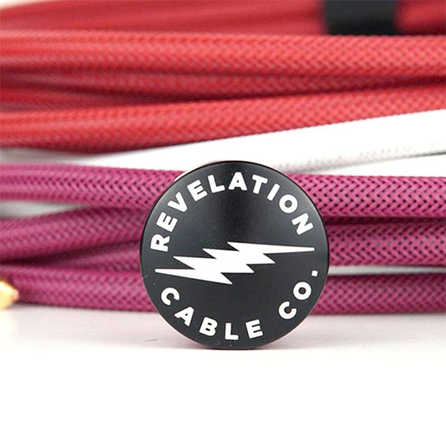 Revelation Cable Barefoot Buttons Version 1 Black ? Revelation Logo レベレーションケーブル SM2024EF