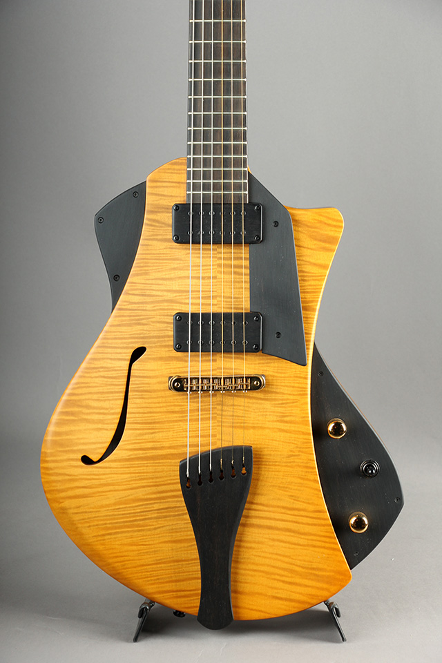 Moffa Guitars Anthea Semi Solid Dark amber モファ・ギターズ