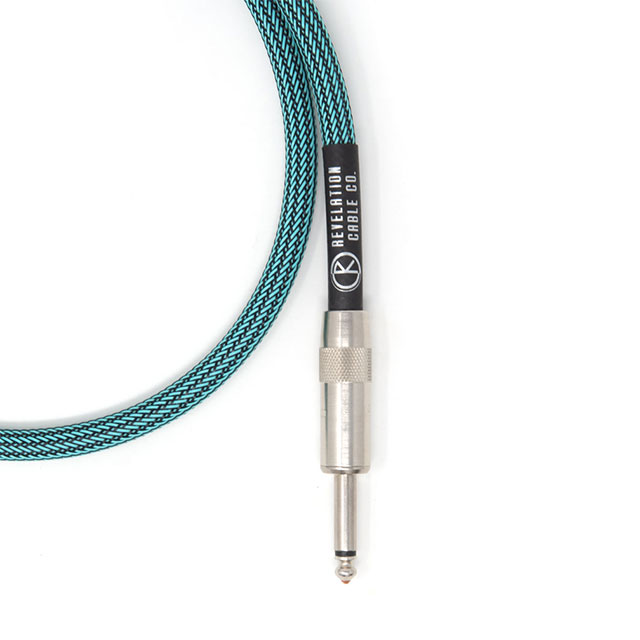 Revelation Cable Turquoise Tweed Speaker Cable (13AWG ) / 3ft (約0.9m) SS レベレーションケーブル SM2024EF