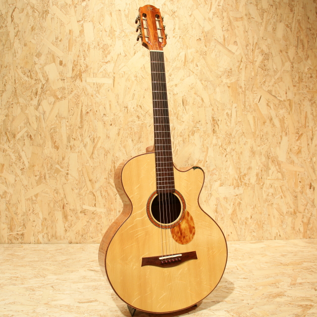 Water Road Guitars Deep-Arte 12Fret BearCrow German Moon Spruce Sinker Mahogany ウォーターロード サブ画像2