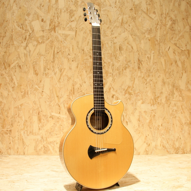 Klein & Kauffman Model 396L Cutaway Spruce & Flamed Hawaiian Koa クライン・アンド・カフマン SM2024AG サブ画像2