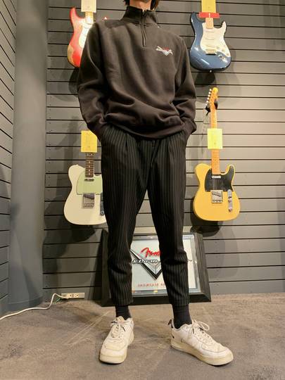 FENDER CUSTOM SHOP HALF ZIP SWEATER