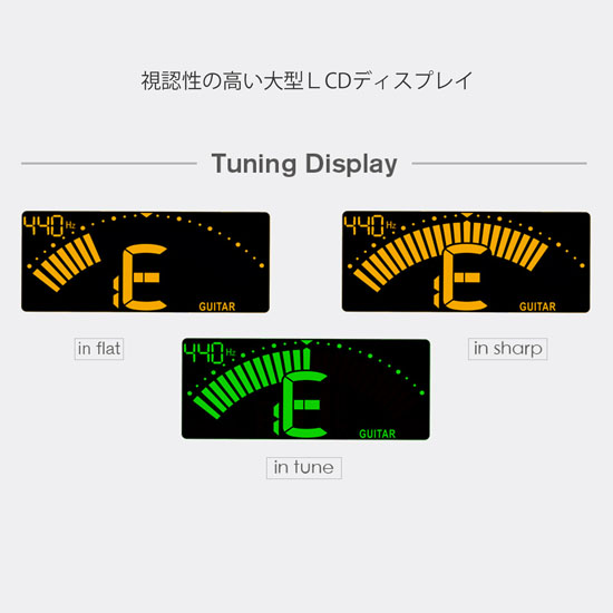 ELISE クリップチューナー　tuTune エリース クリップチューナー　tuTune サブ画像7