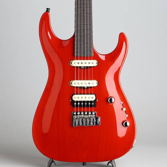 Marchione Guitars Uni Body Carve Top Torrefied Basswood Trans Red マルキオーネ　ギターズ