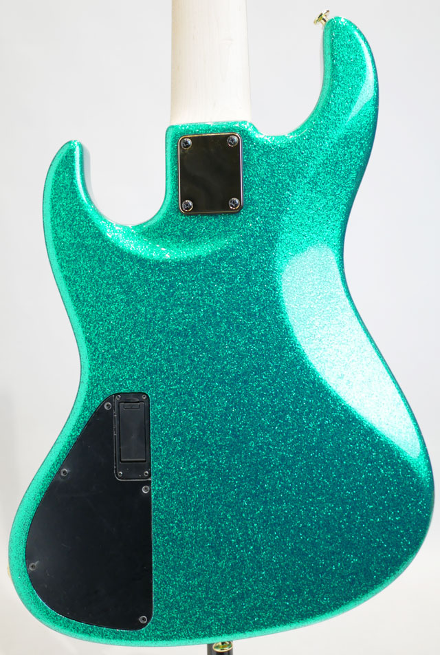 Wood Custom Guitars Vibe-5 19 pitch (Hi Green Sparkle) ウッドカスタムギター サブ画像1