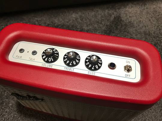 FENDER Newport Bluetooth Speaker/Dakota Red フェンダー サブ画像2