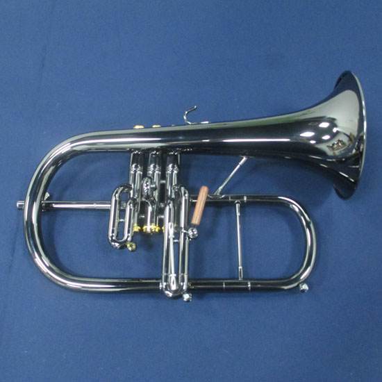 QueenBrass クィーンブラス フリューゲルホルン FLH-BLK-NP クィーンブラス クイーンブラス サブ画像2