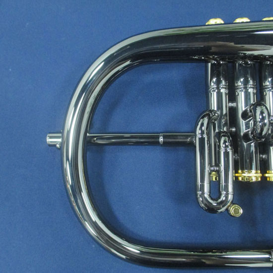 QueenBrass クィーンブラス フリューゲルホルン FLH-BLK-NP クィーンブラス クイーンブラス サブ画像4