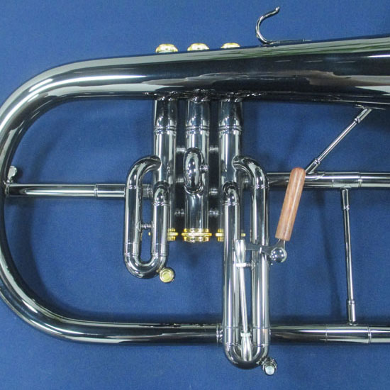 QueenBrass クィーンブラス フリューゲルホルン FLH-BLK-NP クィーンブラス クイーンブラス サブ画像5