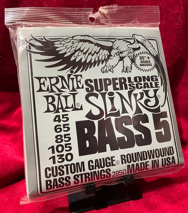 ERNIE BALL SLINKY NICKEL WOUND SUPER LONG SCALE 45-130 アーニーボール