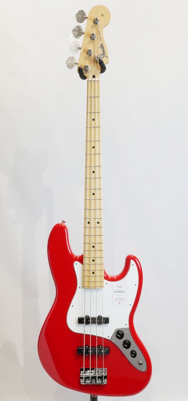 FENDER MADE IN JAPAN HYBRID II JAZZ BASS Modena Red / Maple フェンダー サブ画像2