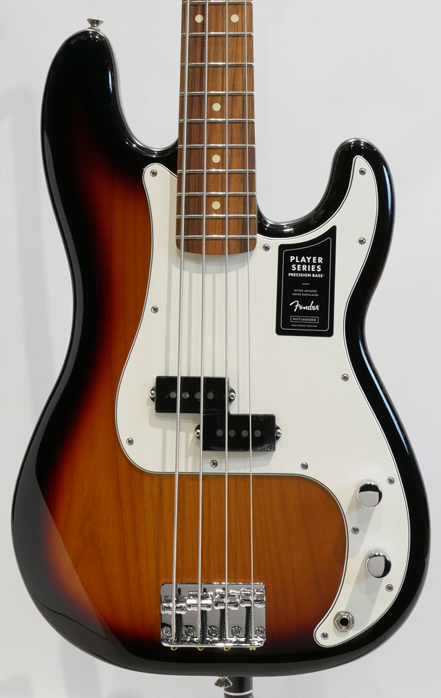 Player Precision Bass PF / (3-Color Sunburst)