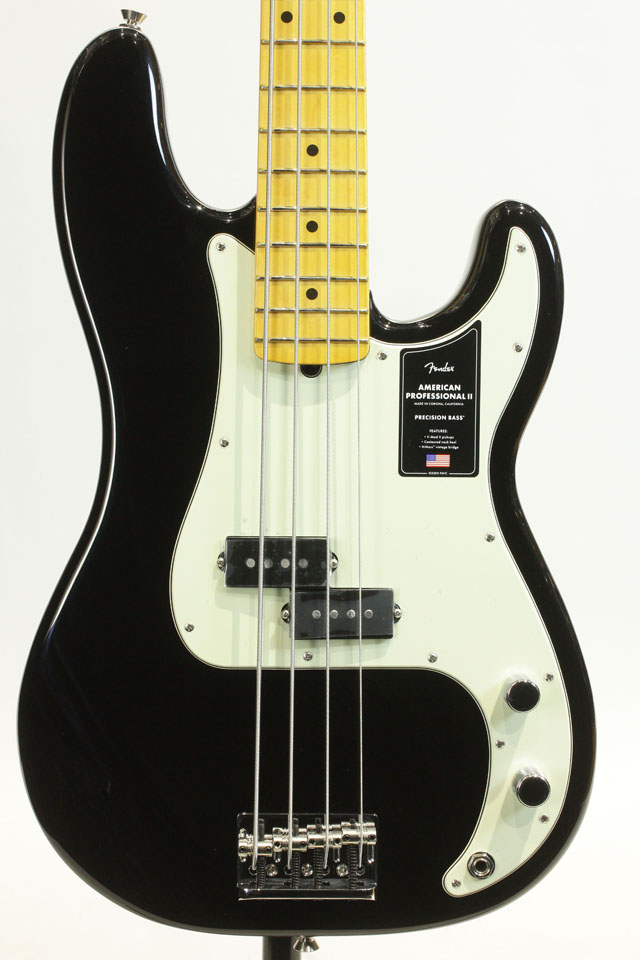 FENDER American Professional II Precision Bass Black / Maple フェンダー