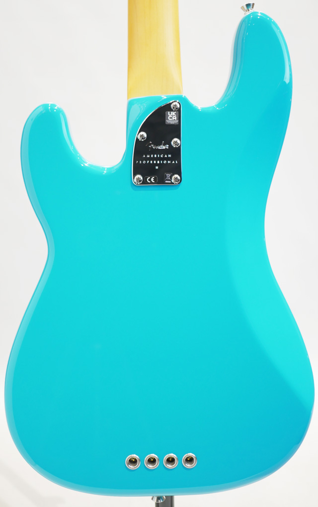 FENDER American Professional II Precision Bass Miami Blue / Maple フェンダー サブ画像1