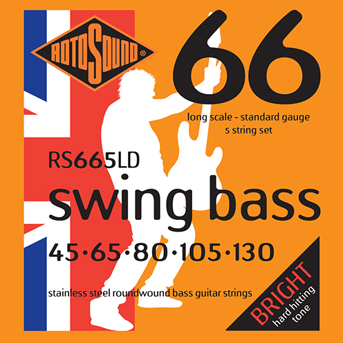 Roto Sound RS665LD Swing Bass 66 Standard 5-Strings Set | 45-130 ロトサウンド
