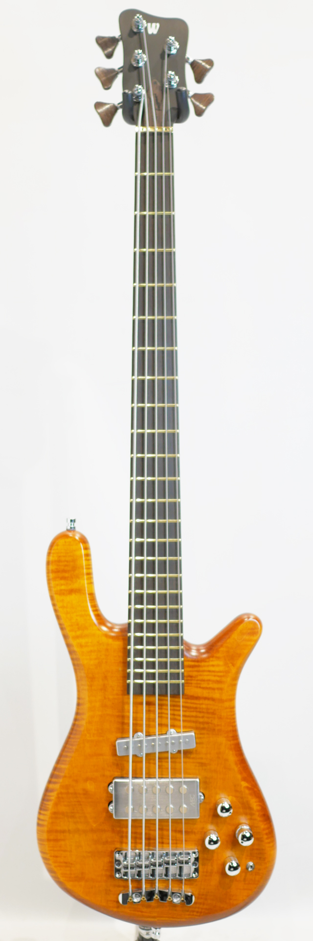 WARWICK Streamer Jazzman 5st Basic Model Amber Transparent Satin ワーウィック サブ画像2