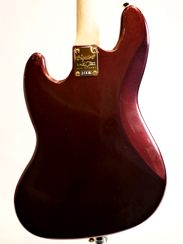 SQUIER 40th Anniversary Jazz Baas Gold Edition/Ruby Red Metallic スクワイヤー サブ画像1