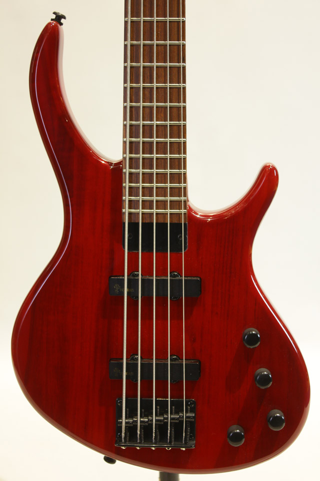 Toby Deluxe-V Bass Gloss Trans Red