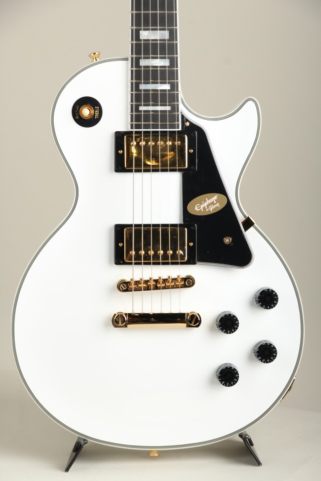 Epiphone Inspired by Gibson Custom Les Paul Custom Alpine White【SN / 23121523732】 エピフォン STFUAE