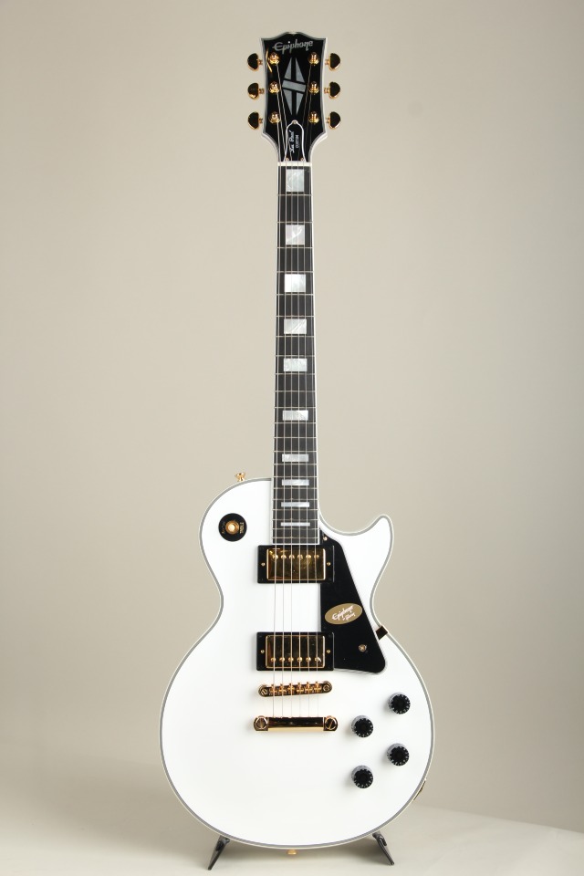 Epiphone Inspired by Gibson Custom Les Paul Custom Alpine White【SN / 23121523732】 エピフォン STFUAE サブ画像1