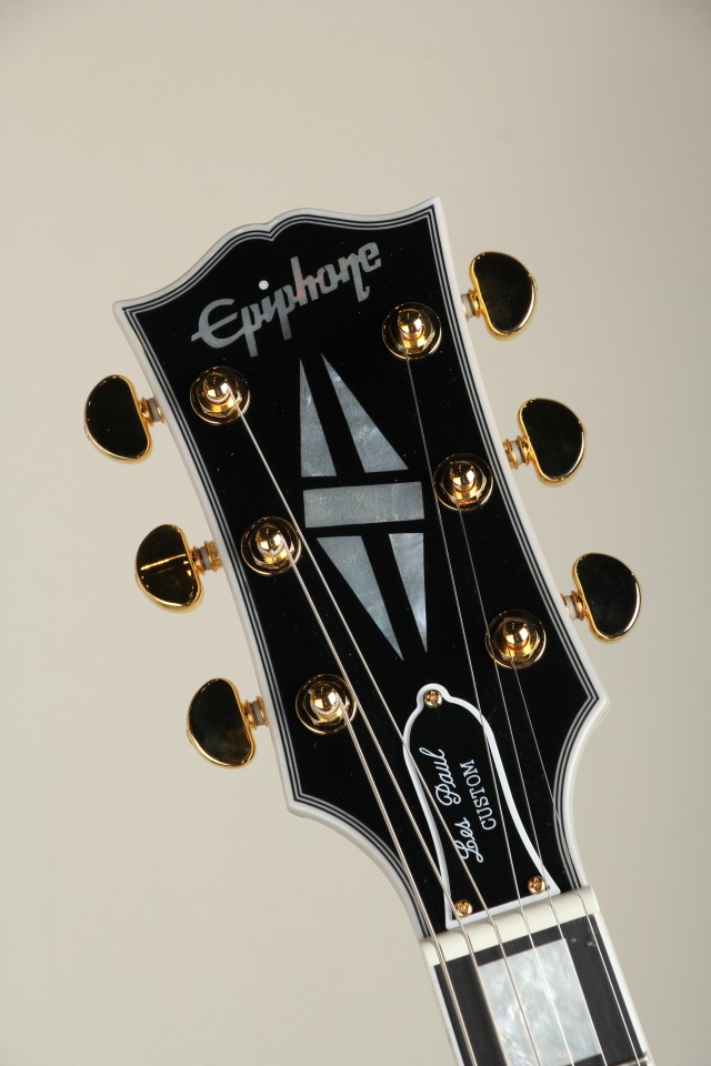 Epiphone Inspired by Gibson Custom Les Paul Custom Alpine White【SN / 23121523732】 エピフォン STFUAE サブ画像6