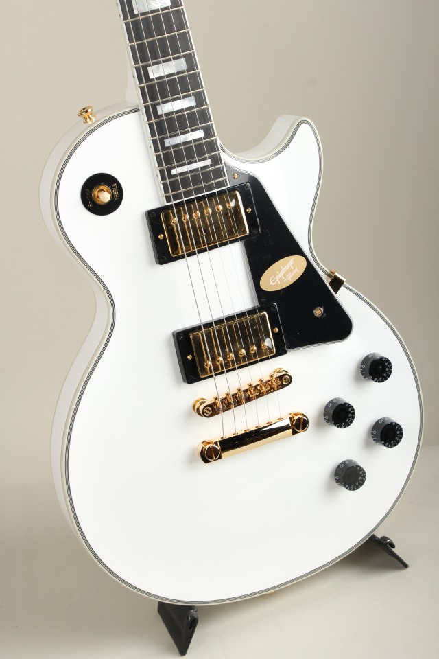 Epiphone Inspired by Gibson Custom Les Paul Custom Alpine White【SN / 23121523732】 エピフォン STFUAE サブ画像8