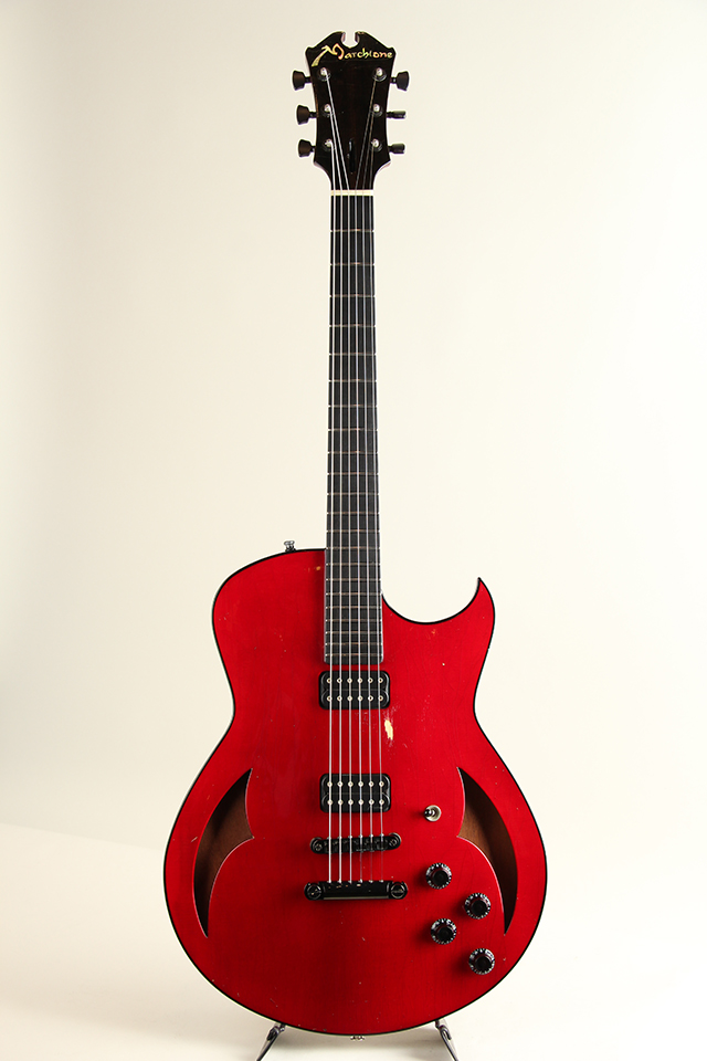 Marchione Guitars Semi-Hollow Stop Tail piece Red マルキオーネ　ギターズ SM2024 サブ画像1