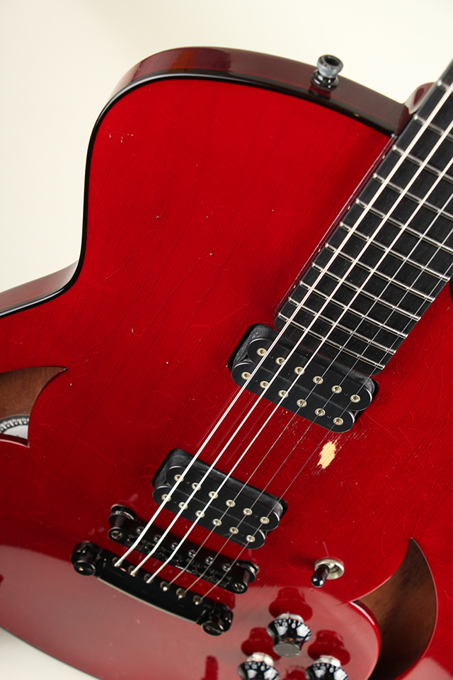 Marchione Guitars Semi-Hollow Stop Tail piece Red マルキオーネ　ギターズ SM2024 サブ画像8