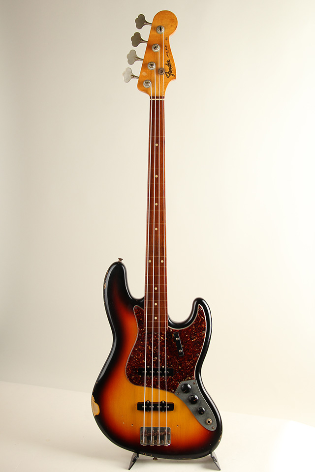 FENDER CUSTOM SHOP 1964 Jazz Bass Relic 3TS Fretless Mod フェンダーカスタムショップ SM2024 サブ画像1