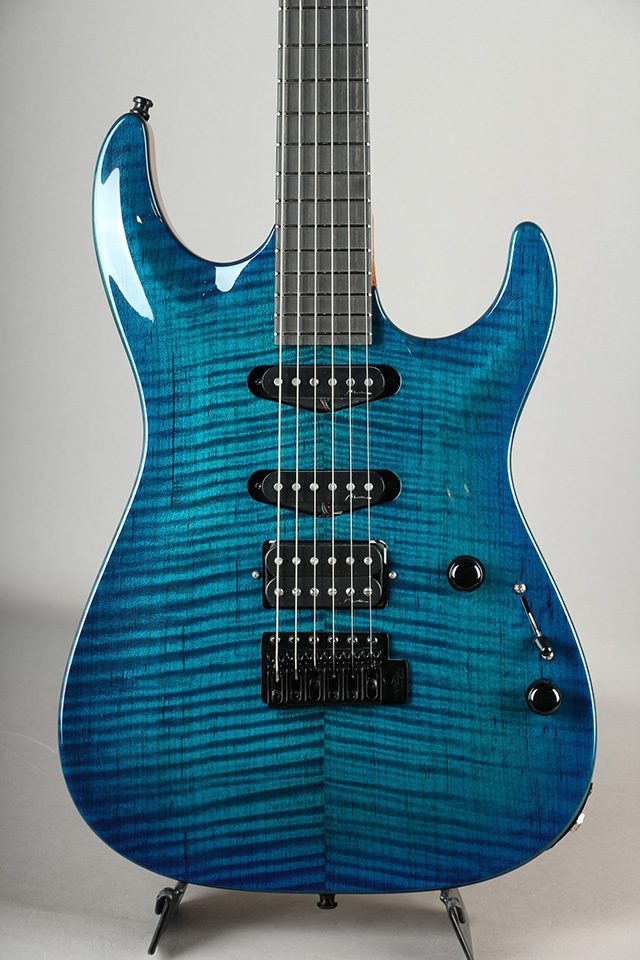 Marchione Guitars Carve Top Torrefied Figured Maple S-S-H / Trans Deep Blue マルキオーネ　ギターズ