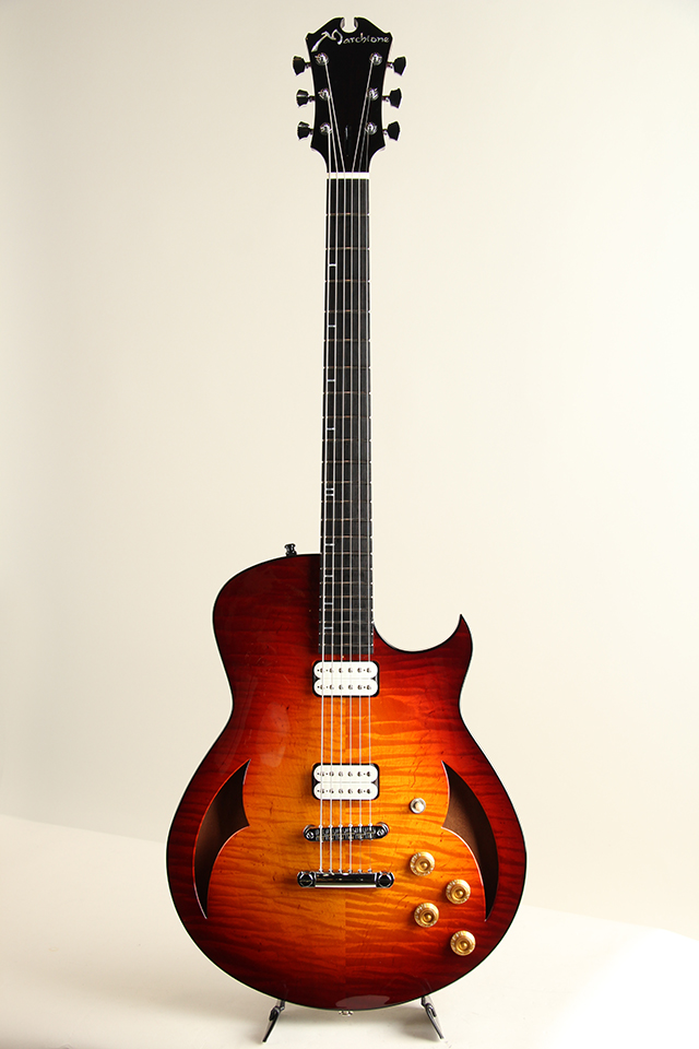 Marchione Guitars Semi Hollow Baritone 59 Burst / Figured Maple&Mahogany Back The first one マルキオーネ　ギターズ SM2024 サブ画像1