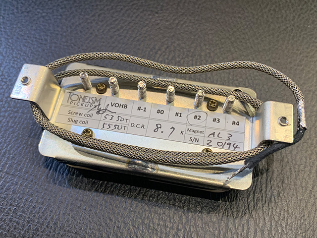 Toneism Pickups VOHB #1 Zebra Alnico 3【S/N:2 0194】 トーンイズム・ピックアップ サブ画像2