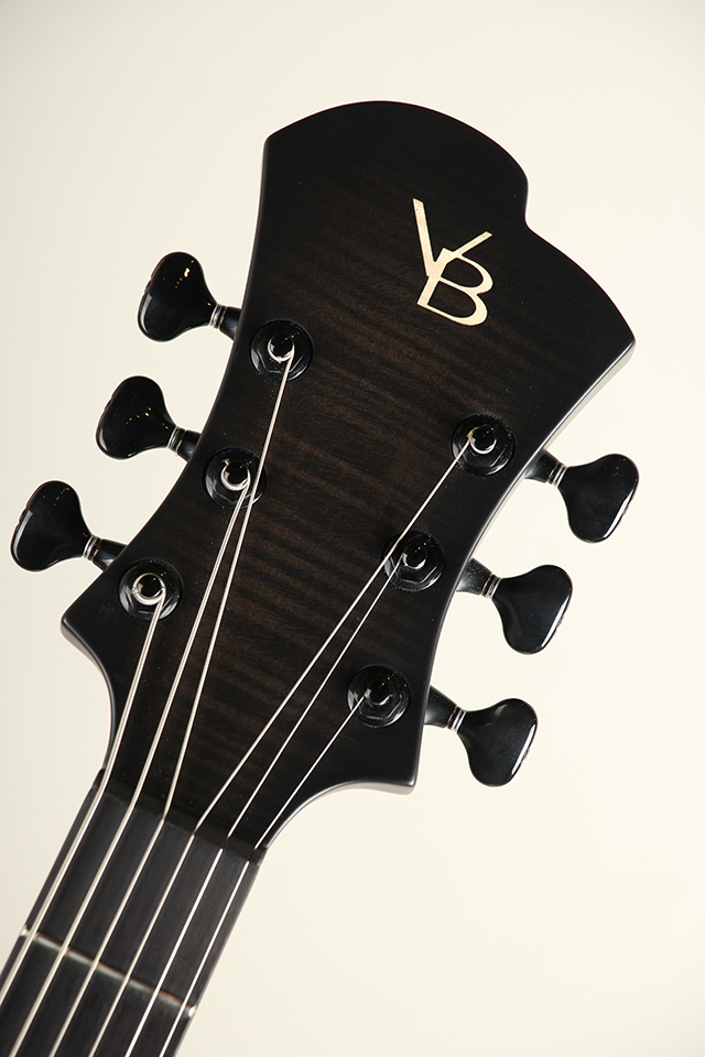 Victor Baker Guitars Model 35 Chambered Semi-hollow Black Burst smoke stain ヴィクター ベイカー SM2024 サブ画像9