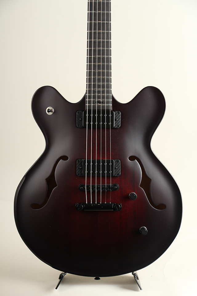 Victor Baker Guitars Model 35 Chambered Semi-hollow Brown Burst smoke stain ヴィクター ベイカー SM2024