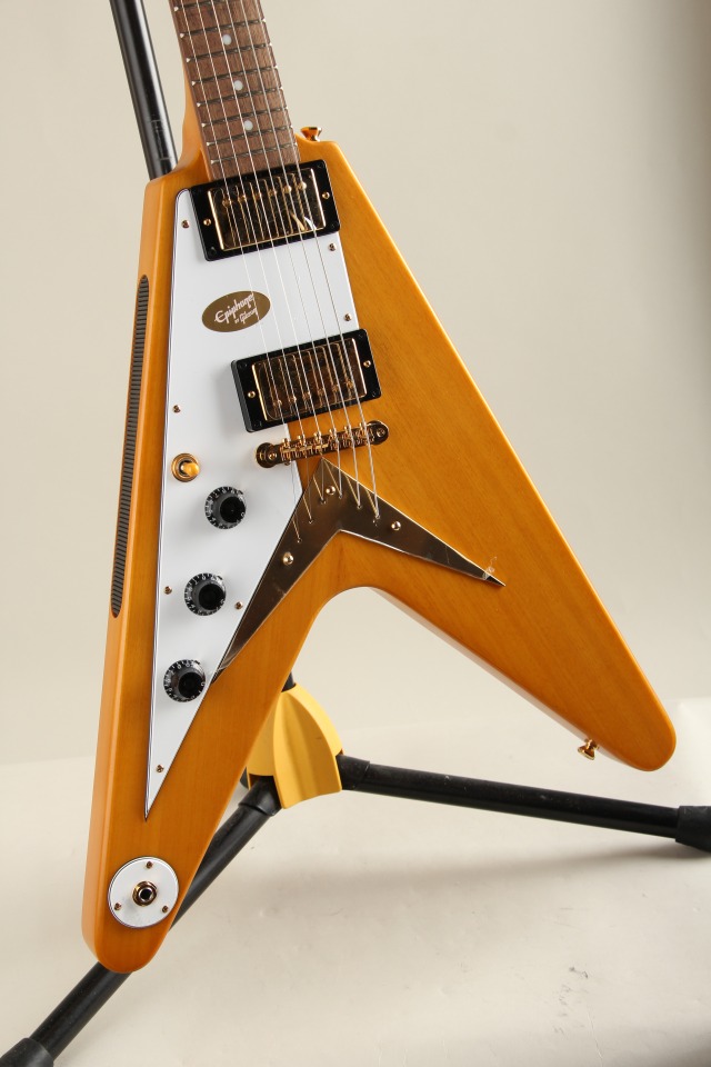 Epiphone 1958 Korina Flying V Aged Natural Left-Hand 【#23071528404】 エピフォン サブ画像7