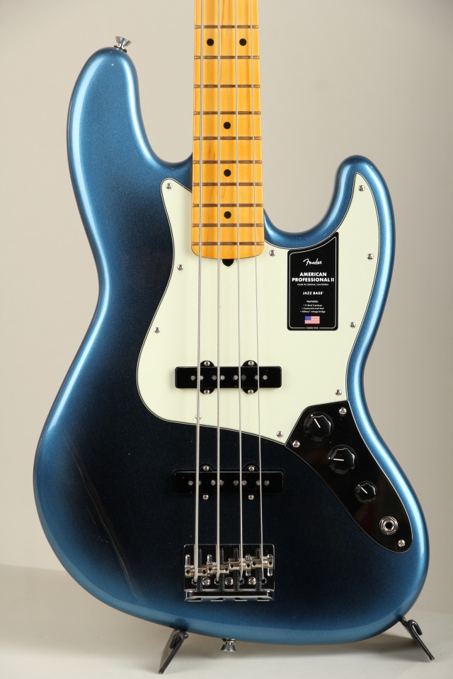 American Professional II Jazz Bass Dark Night MOD