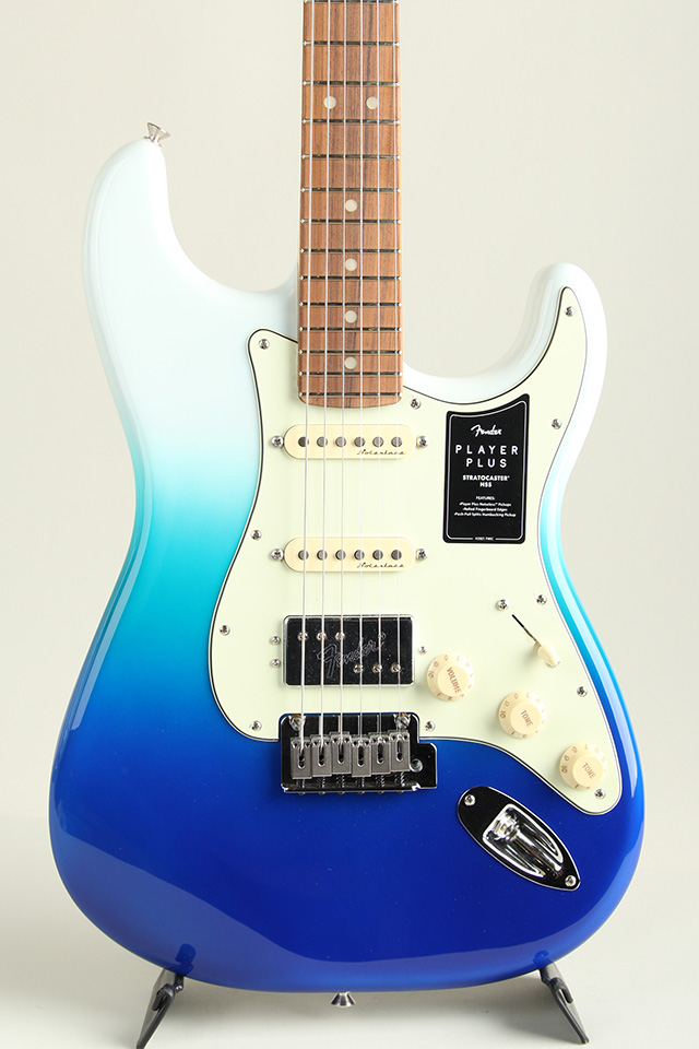 Player Plus Stratocaster HSS PF Belair Blue