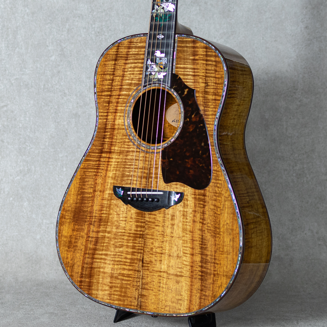 T'sT Premium Terry PTJ-100 K2 YURI / Figured Hawaiian Koa プレミアムテリー サブ画像4