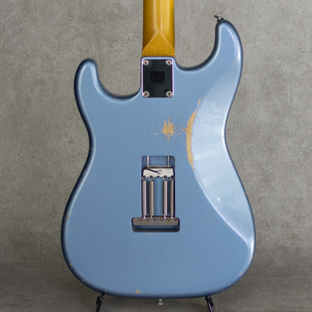 FREEDOM CUSTOM GUITAR RESEARCH Semi Order Series ST Madagascar Rosewood FB Ice Blue フリーダム サブ画像2