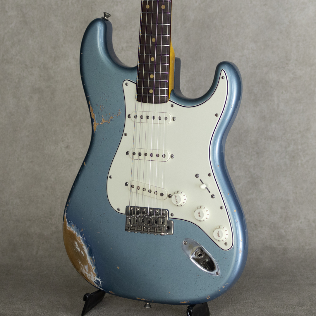 FREEDOM CUSTOM GUITAR RESEARCH Semi Order Series ST Madagascar Rosewood FB Ice Blue フリーダム サブ画像4