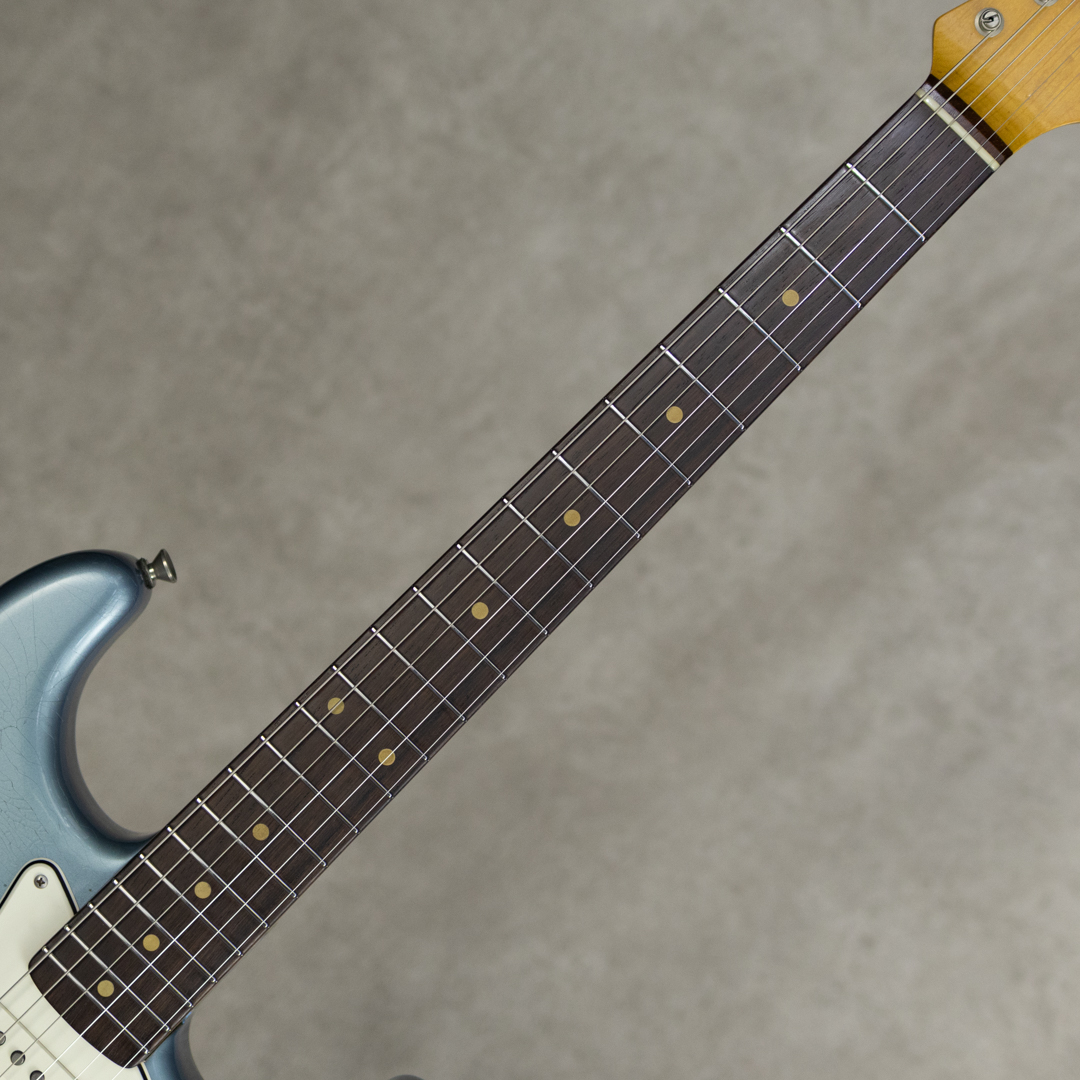 FREEDOM CUSTOM GUITAR RESEARCH Semi Order Series ST Madagascar Rosewood FB Ice Blue フリーダム サブ画像6