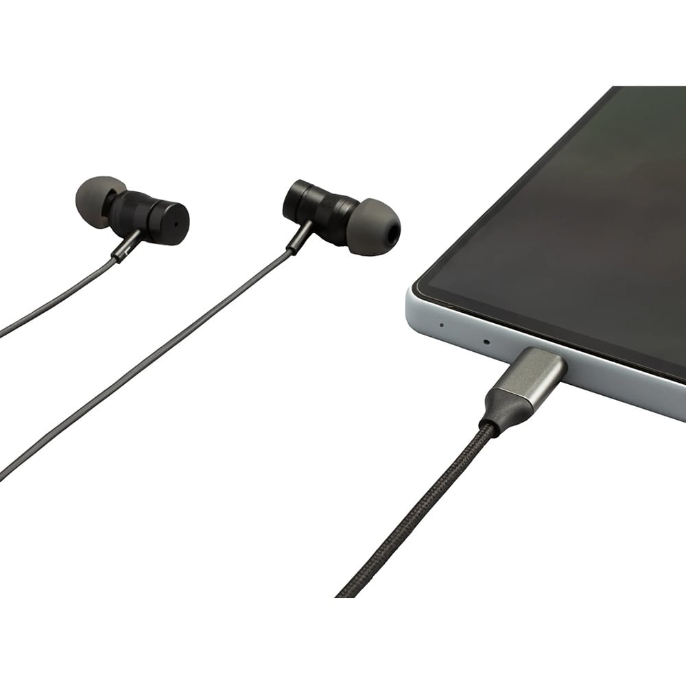 Hi-Unit イヤホン Type-C端子 HSE-A2000NC マイク リモコン アクティブノイキャン 搭載