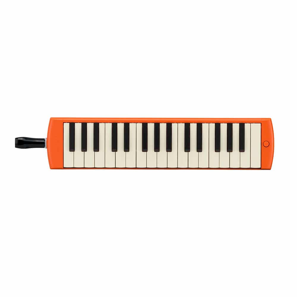 【オリジナルおなまえドレミシールプレゼント】 YAMAHA P-32EO (星座柄バッグセット) ピアニカ オレンジ ヤマハ ≪メーカー保証1年≫