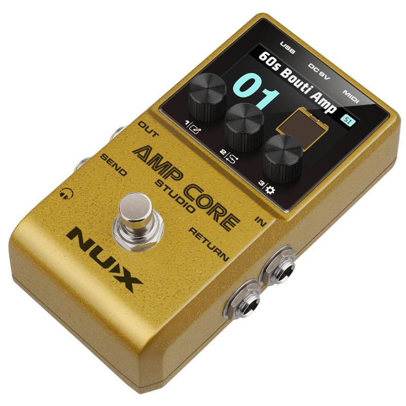 《創業200周年謝恩 NST-1 2個付》 NUX Amp Core Studio Amp Modeler & IR Pedal