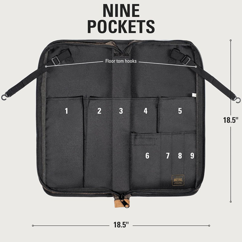 MEINL マイネル スティックバッグ Classic Woven Stick Bag MCSBMO Mocha Tweed 【国内正規品】