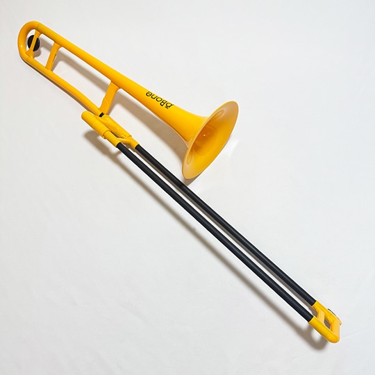 pBone(ピーボーン) プラスチック製トロンボーン (イエロー) イエロー Low Brass Center