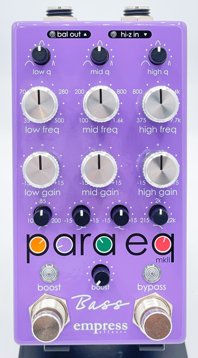 Bass ParaEQ - EQ w/ Boost for Bass