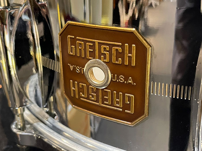 【VINTAGE】1977-78' No.4165 Brass Shell 10Lugs 14"×5" / Pinkish Copper Hue